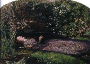 Sir John Everett Millais ofelia oil on canvas
